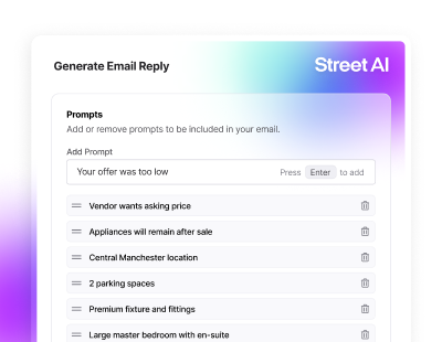 Street unveils AI tool to create unique property descriptions
